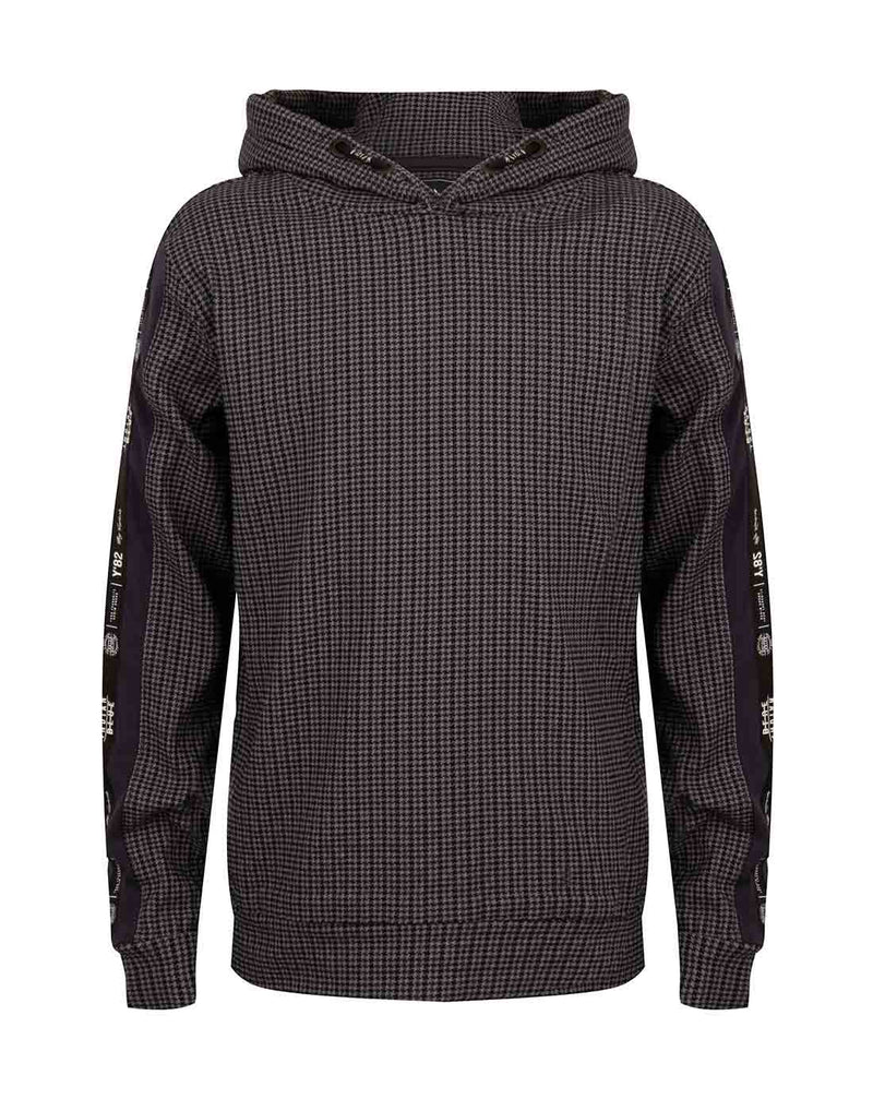 Indian Blue Jeans Hooded Sweater Check