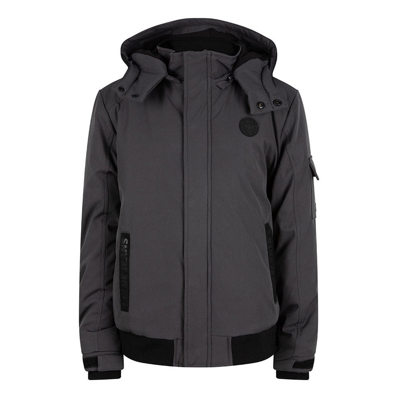 Jongens Mid Jacket Softshell van Indian Blue Jeans in de kleur Antra in maat 176.