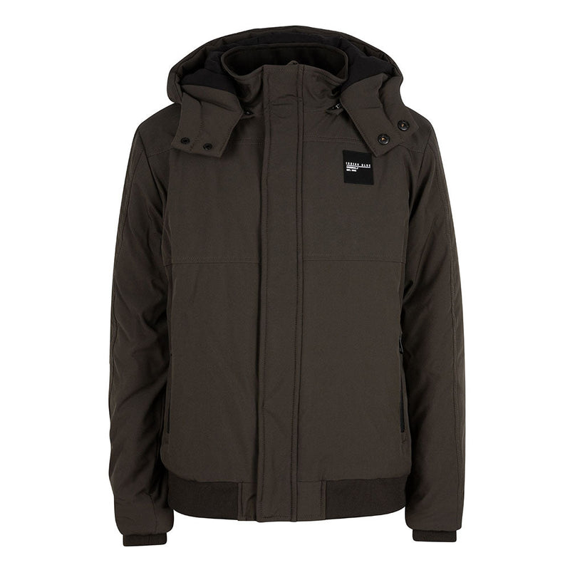 Jongens Mid Jacket Softshell Tape van Indian Blue Jeans in de kleur Army in maat 176.