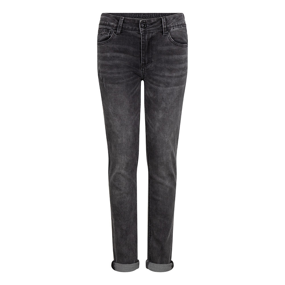 Indian Blue Jeans Grey Ryan Skinny Fit