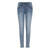 Jongens Blue Grey Brad Super Skinny Fit van Indian Blue Jeans in de kleur Blue Grey Denim in maat 176.