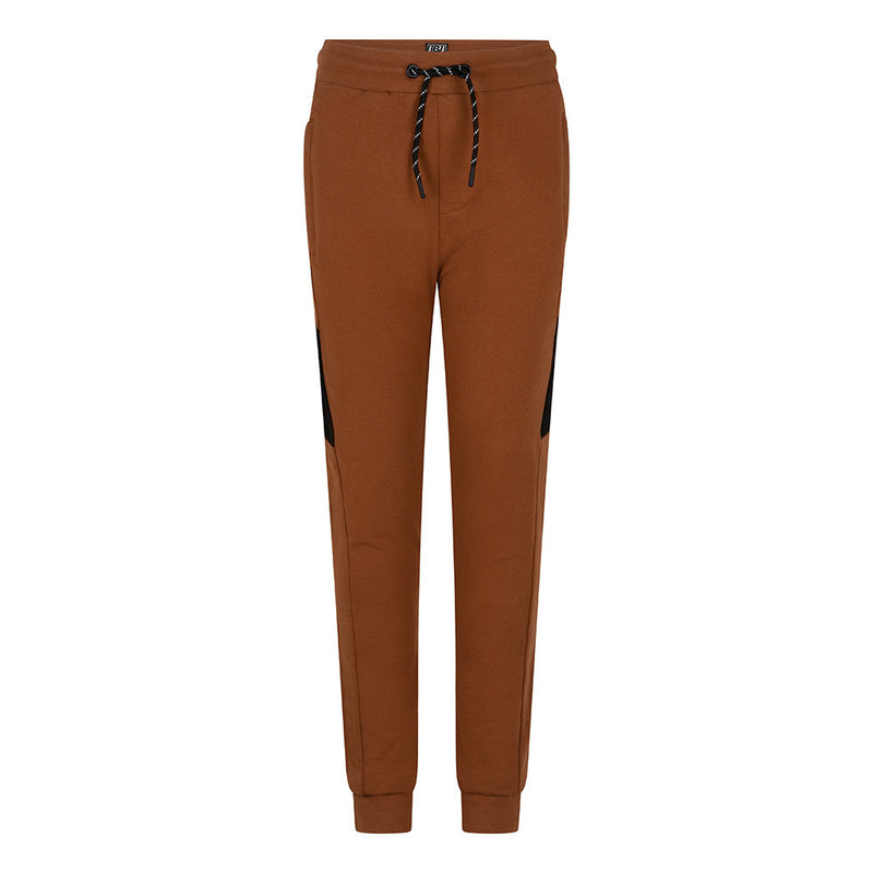 Jongens Jog Pant Dnm Brand van Indian Blue Jeans in de kleur Walnut Brown in maat 176.