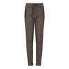 Jongens Jog Pant Check van Indian Blue Jeans in de kleur Walnut Brown in maat 176.