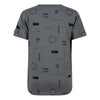 Jongens T-Shirt Ss All Over van Indian Blue Jeans in de kleur Frost Green in maat 176.