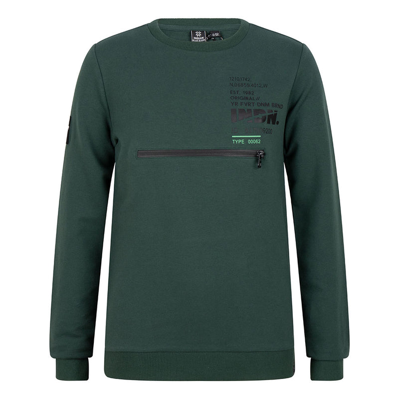 Indian Blue Jeans Crewneck Indn Zip