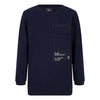 Indian Blue Jeans Crewneck Contrast Pkt