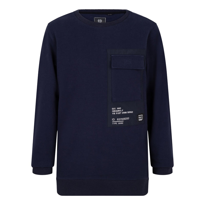 Indian Blue Jeans Crewneck Contrast Pkt