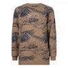 Indian Blue Jeans Crewneck Palm Aop