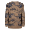 Indian Blue Jeans Crewneck Palm Aop
