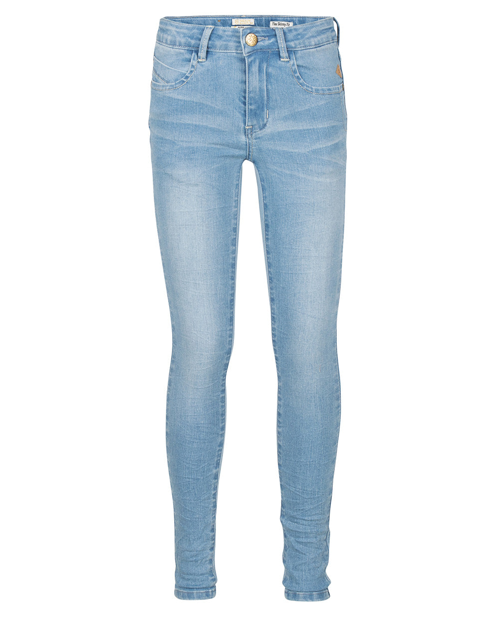 Meisjes Blue Jill Flex Skinny Fit van Indian Blue Jeans in de kleur Medium Denim in maat 176.