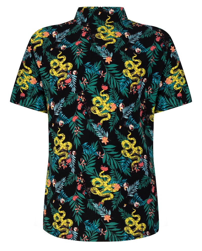 Meisjes Jungle Shirt van Indian Blue Jeans in de kleur Jungle Print in maat 176.