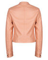 Meisjes FAKE LEATHER JACKET van Indian Blue Jeans in de kleur Blush Pink in maat 164.