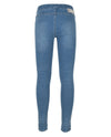 Meisjes BLUE AMY TREGGING FIT van Indian Blue Jeans in de kleur Medium Denim in maat 152.