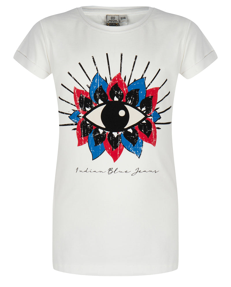 Indian Blue Jeans T-SHIRT SS EYE
