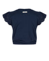 Indian Blue Jeans T-SHIRT SS BRODERIE