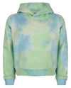 Meisjes HOODED TIE DYE van Indian Blue Jeans in de kleur Mint Green in maat 176.