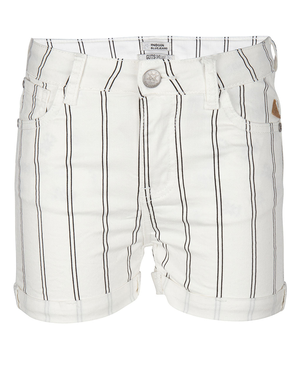 Indian Blue Jeans DENIM SHORT STRIPE
