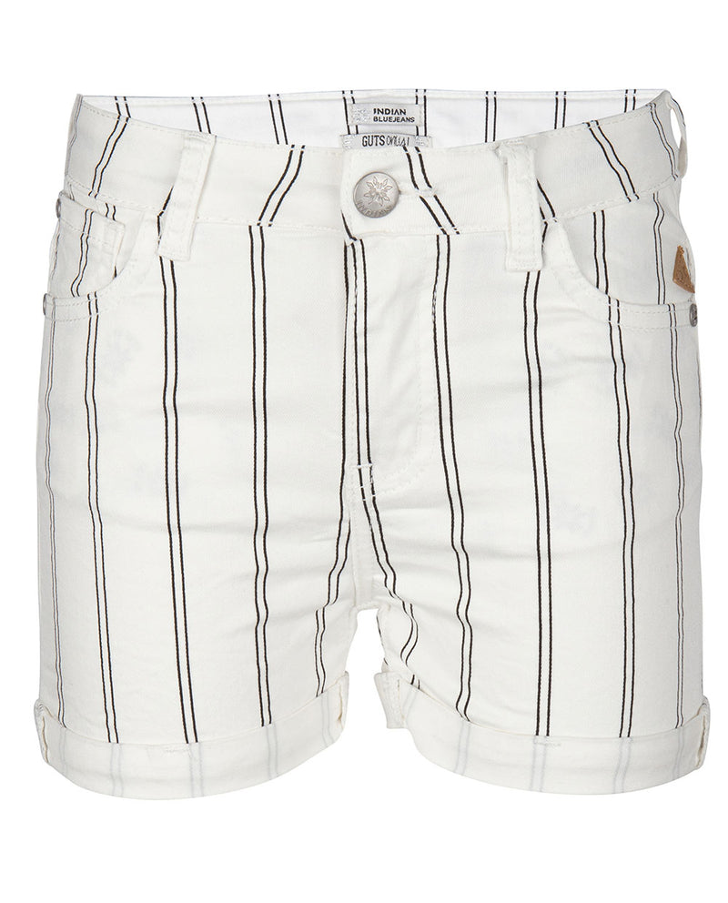 Indian Blue Jeans DENIM SHORT STRIPE