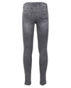 Meisjes GREY JAZZ SUPER SKINNY FIT van Indian Blue Jeans in de kleur Grey Denim in maat 176.
