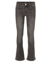 Meisjes GREY LOLA FLARE FIT van Indian Blue Jeans in de kleur Dark Grey Denim in maat 176.