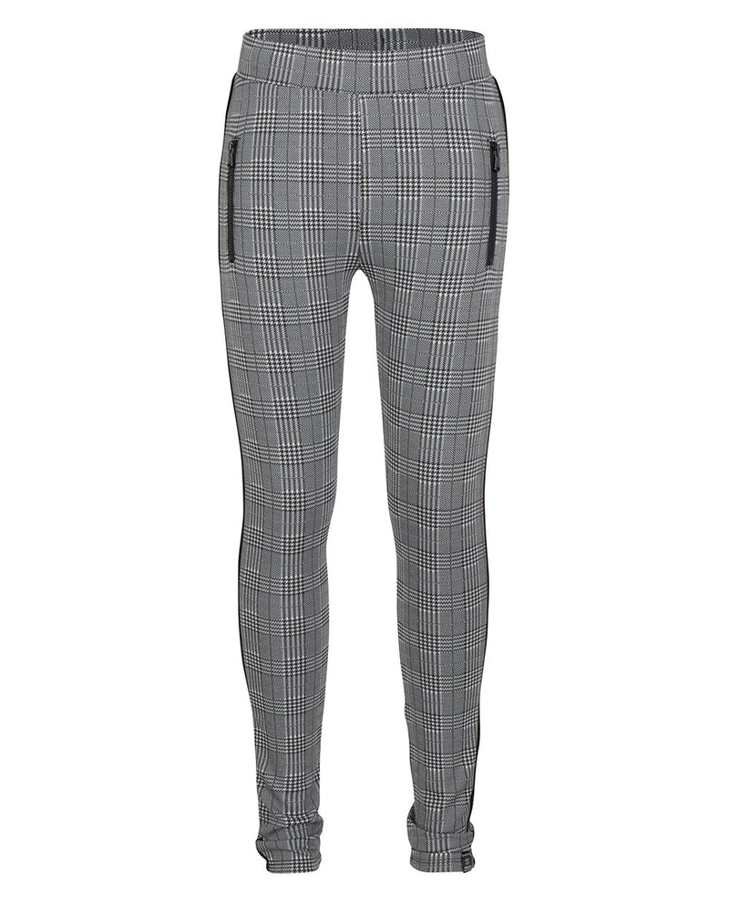 Meisjes ZIP LEGGING PANTS van Indian Blue Jeans in de kleur Check in maat 176.
