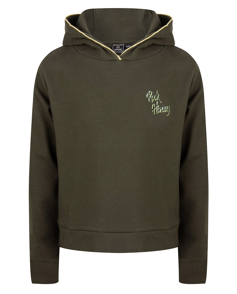 Indian Blue Jeans HOODED SWEAT ROCK