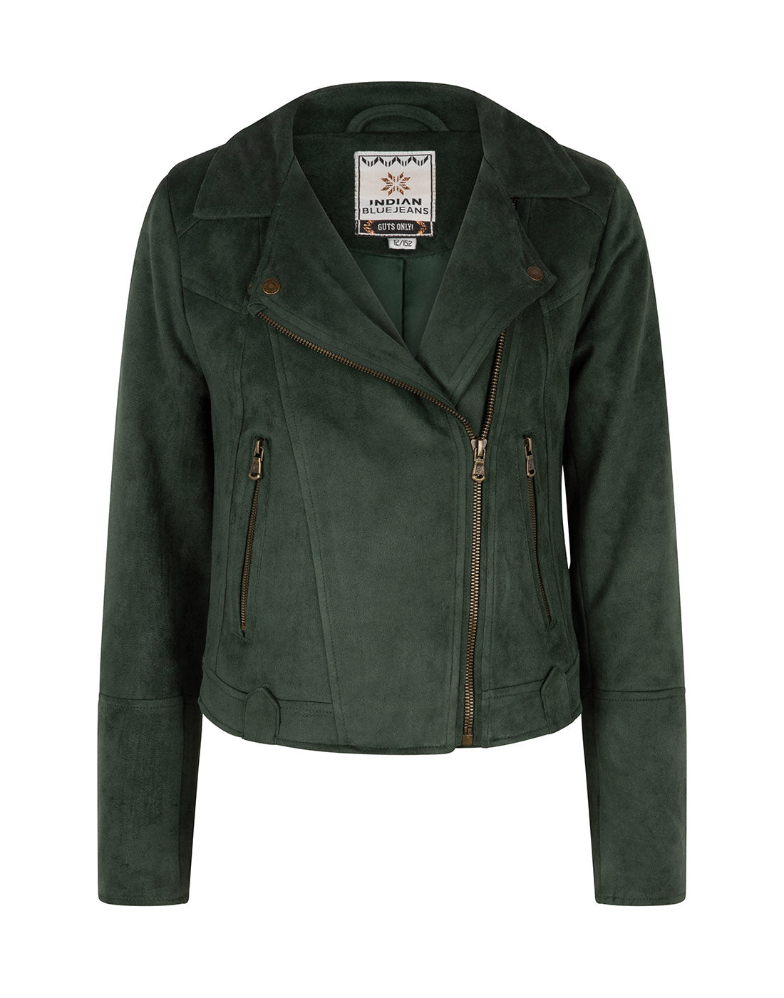 Indian Blue Jeans SUEDE BIKER JACKET
