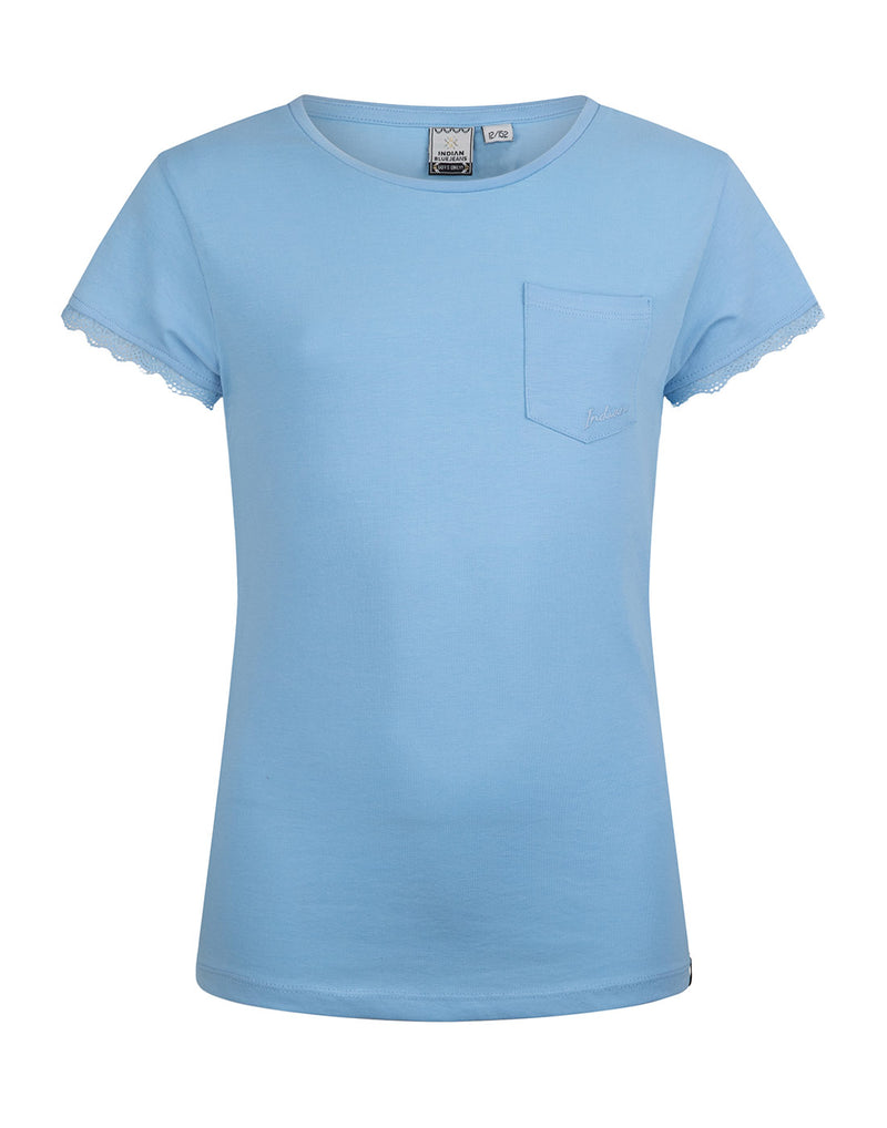 Indian Blue Jeans T-SHIRT SS POCKET