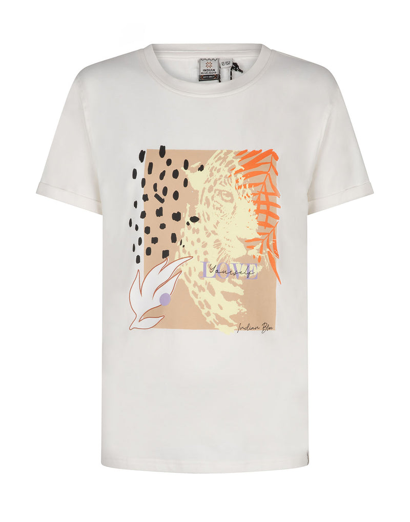 Indian Blue Jeans T-SHIRT SS LOVE