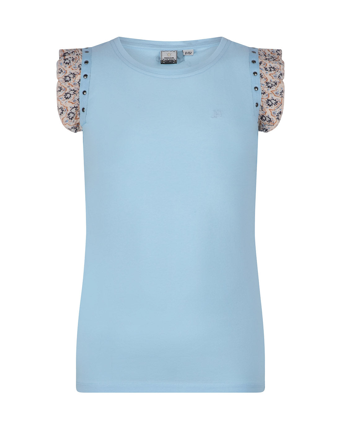Indian Blue Jeans SINGLET WOVEN SLEEVE