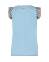 Indian Blue Jeans SINGLET WOVEN SLEEVE