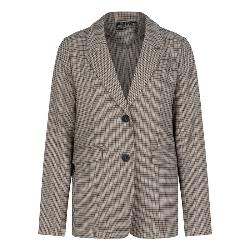 Meisjes Oversized Colbert Check van Indian Blue Jeans in de kleur Frosted Kit in maat 176.