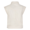 Meisjes Gilet Fancy Twill van Indian Blue Jeans in de kleur Off White in maat 176.