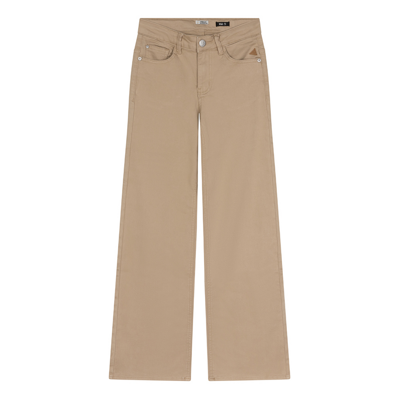 Meisjes Joy Wide Fit van Indian Blue Jeans in de kleur Camel sand in maat 176.
