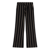 Meisjes Wide Pants Printed Stripe van Indian Blue Jeans in de kleur Black in maat 176.