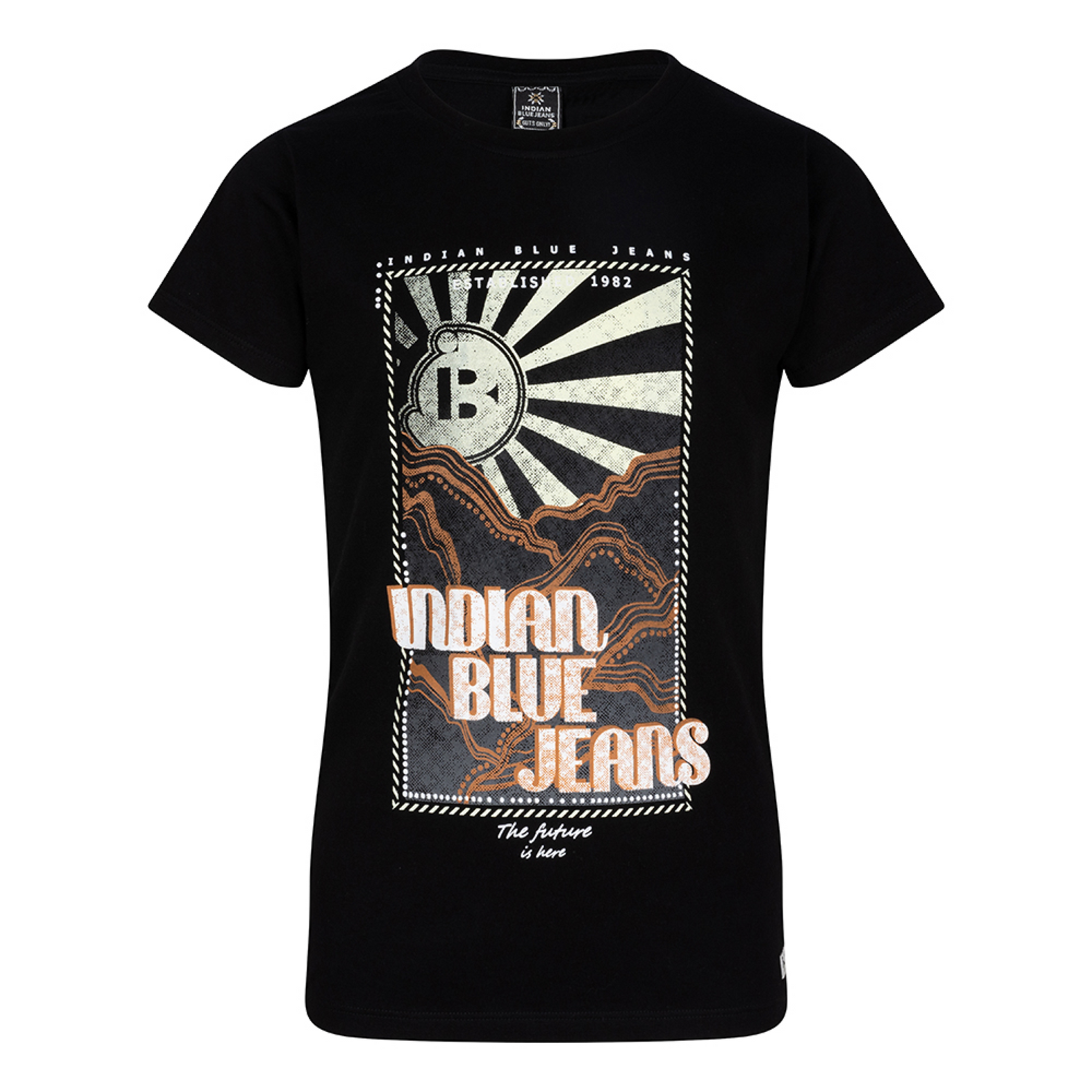 Indian Blue Jeans T-shirt Indian Sunrise