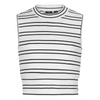 Meisjes Cropped Singlet Striped van Indian Blue Jeans in de kleur White in maat 176.