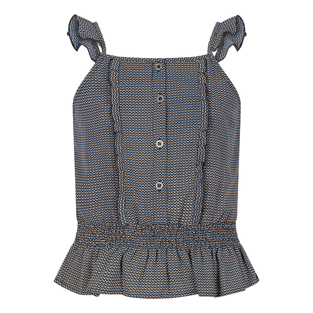 Indian Blue Jeans Singlet All Over Print