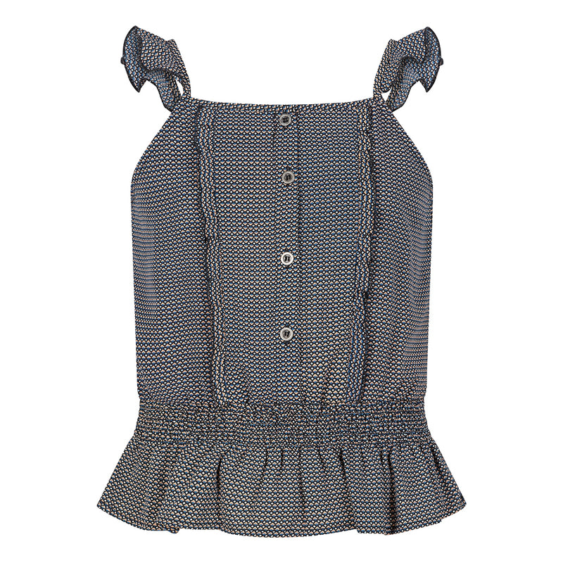 Indian Blue Jeans Singlet All Over Print