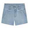 Meisjes Blue Daisy Denim Short van Indian Blue Jeans in de kleur Light Denim in maat 176.