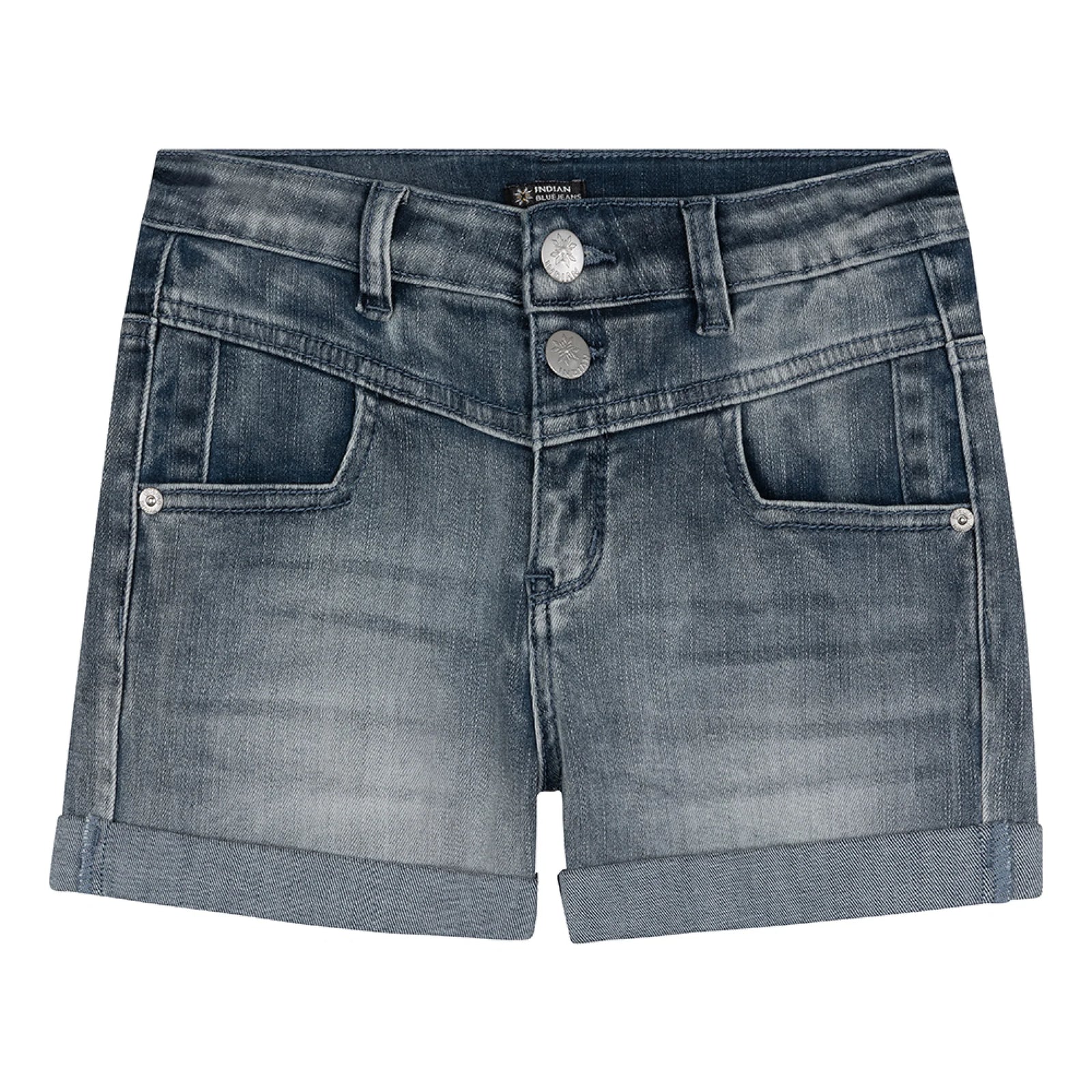Indian Blue Jeans Blue grey Denim Short