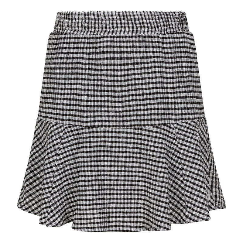 Meisjes Skirt Small Check van Indian Blue Jeans in de kleur Black in maat 176.