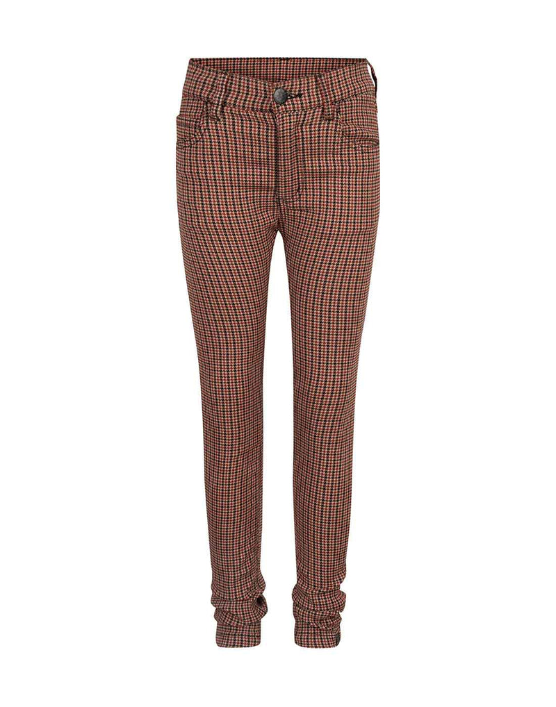 Indian Blue Jeans 5-Pocket Check Pants