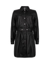 Indian Blue Jeans Fake Leather Dress
