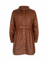 Indian Blue Jeans Fake Leather Dress