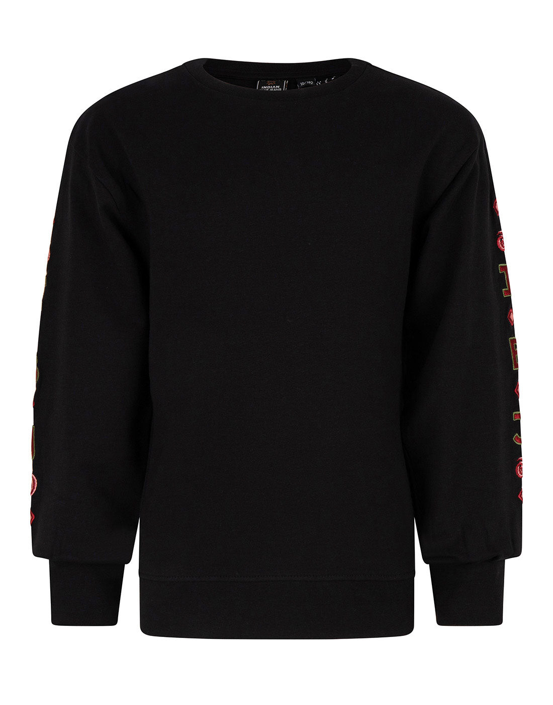 Indian Blue Jeans Sweater Crewneck Sleeves Aw