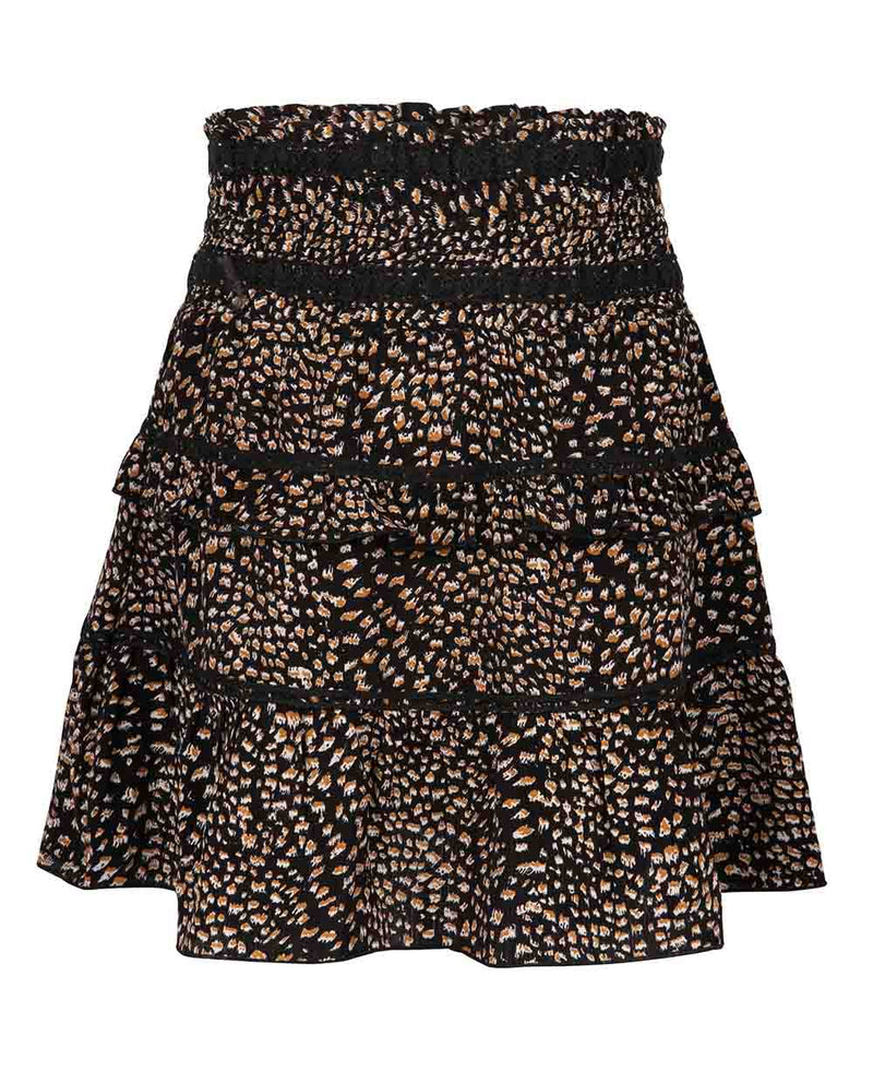 Indian Blue Jeans Lace Tape Skirt