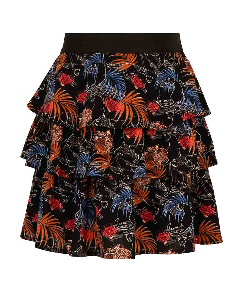 Indian Blue Jeans Leaves Skirt