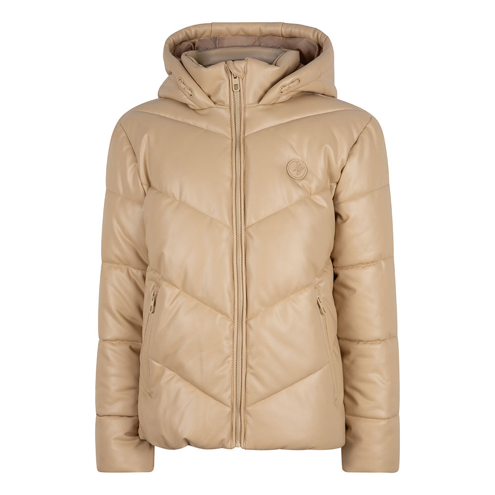 Indian Blue Jeans Short Jacket Pu Puffer