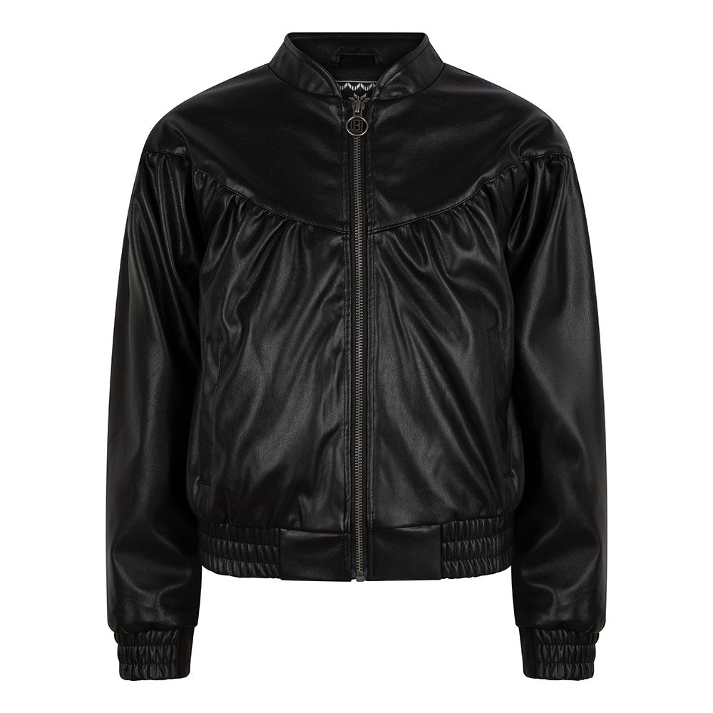 Indian Blue Jeans Fake Leather Jacket